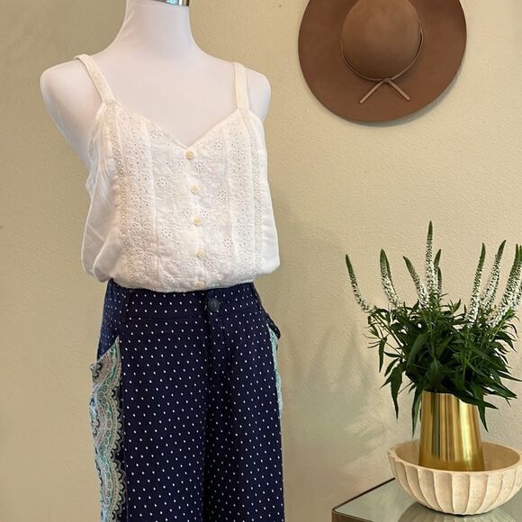 ANTHROPOLOGIE ELEVENSES CROP LOUNGE PANTS Size 4 - Picture 2 of 7